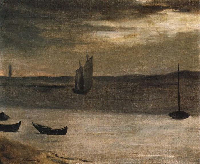 Edouard Manet Le Bassin dArcachon France oil painting art